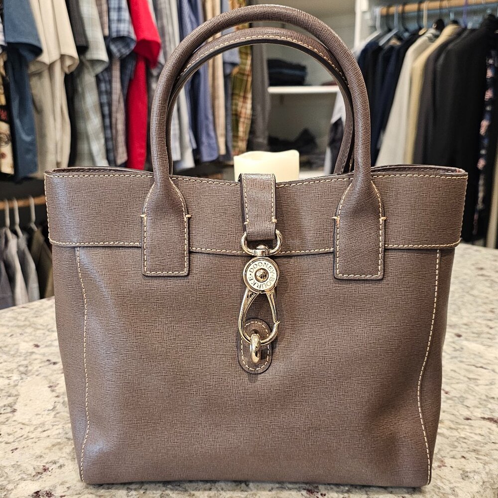 Dooney & Bourke Saffiano Leather Tote - The Beautiful "CARA"